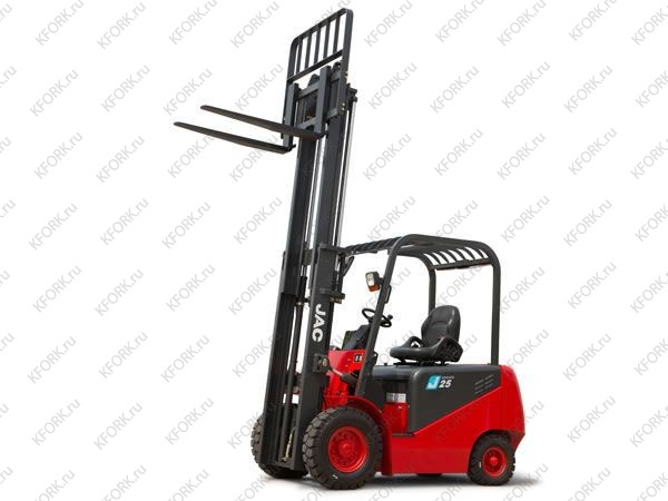 Эл. погрузчик JAC 2.5 т 630 Ач 4 опоры