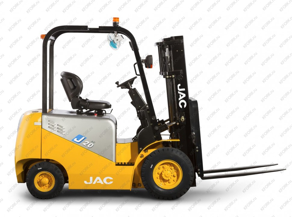 Электрический автопогрузчик JAC 2 т 600 Ач 4 опоры