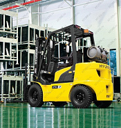 Вилочный газ-бензиновый автопогрузчик Hyundai 20L-7 2 тонны