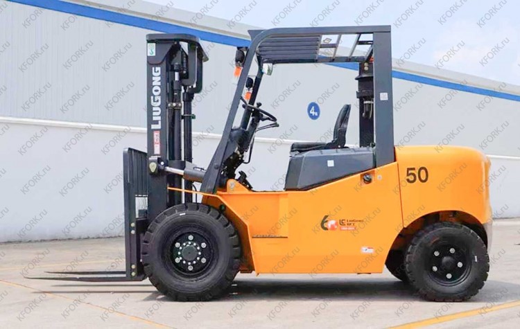 Вилочный дизельный автопогрузчик LiuGong 5 тонн