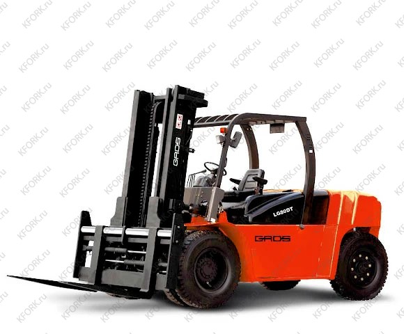 Вилочный дизельный автопогрузчик GROS LG60DT 6 т