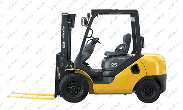 Вилочный погрузчик Komatsu FD25T-17, дизель