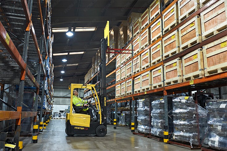 Электрический погрузчик Hyster A1.3XNT 1,3 т 24/875 В/Ач 3 опоры