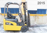 Электрический погрузчик Caterpillar 2015 Б/У