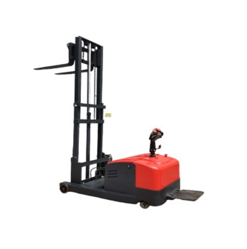 Штабелер самоходный 1,5 т 3,5 м TOR CDD-RMR с раздвижными вилами и противовесом, с платформой