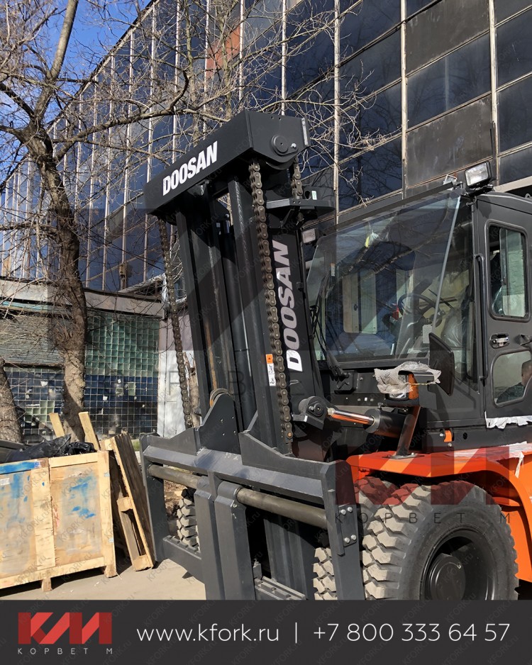 Вилочный автопогрузчик Doosan D130S-5 13т, дизельный
