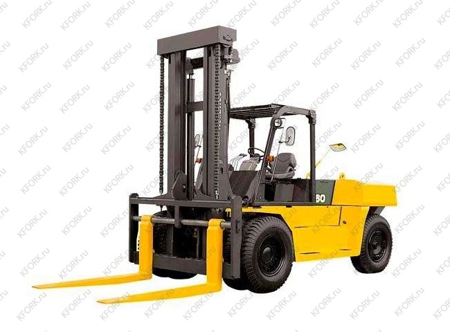 Вилочный погрузчик Komatsu FD100-8, дизель