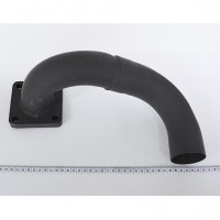 Труба/Pipe Assy,Muffler 420203-00415 Doosan