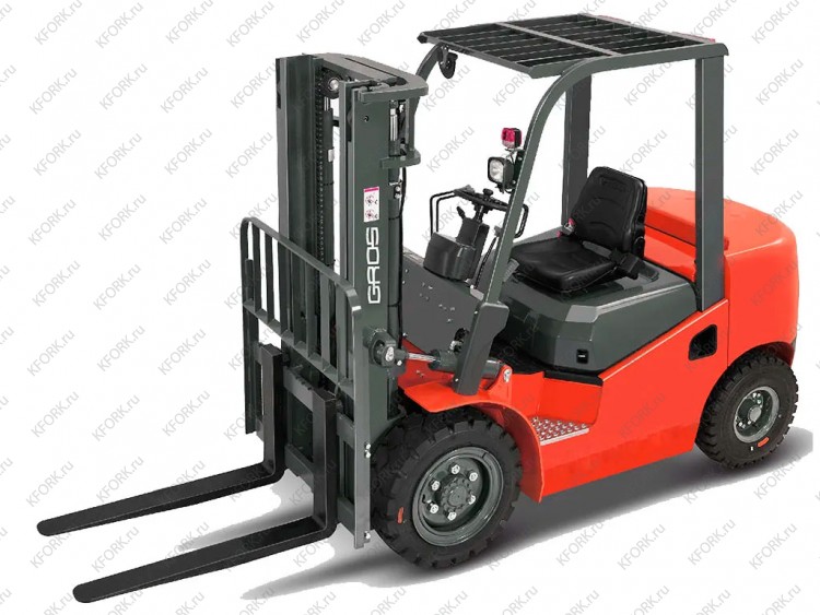Газовый автопогрузчик GROS LG30GLT 3 тонны