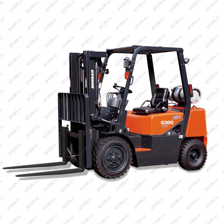 Вилочный газ-бензиновый погрузчик Doosan G25G