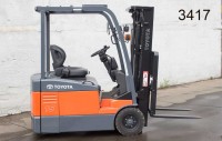 Электрический погрузчик Toyota 3417 Б/У