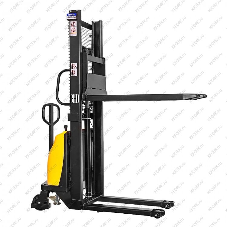 Штабелер с электроподъемом SMARTLIFT BDA 1016 1т 1,6м 12В/120Ач