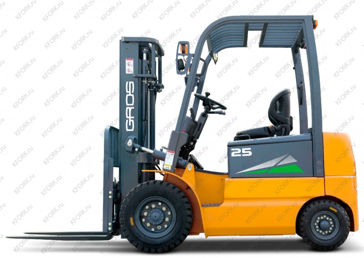 Электрический автопогрузчик GROS CPD25 2,5 т 4 опоры