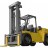 Вилочный погрузчик Komatsu FD160-E8, дизель