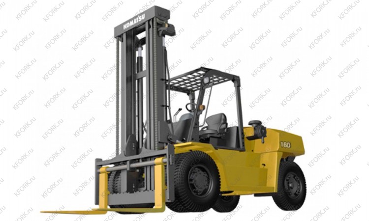 Вилочный погрузчик Komatsu FD160-E8, дизель