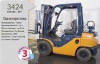 Газ-Бензиновый автопогрузчик Toyota 3424 Б/У