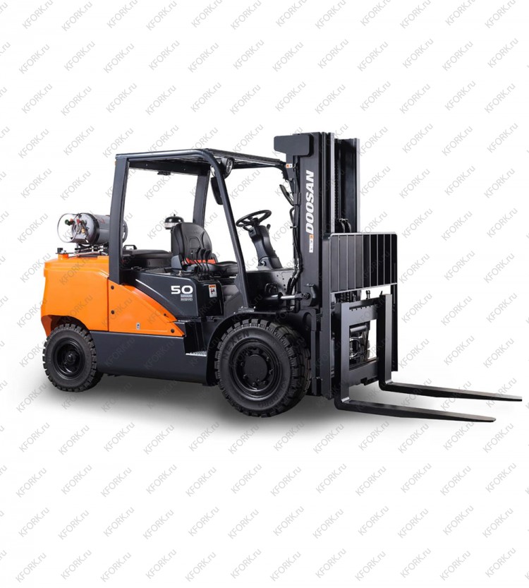 Вилочный газ-бензиновый погрузчик Doosan G50SC-7