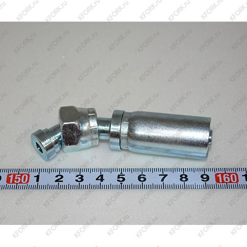 Фитинг/ Coupling-45' P/A Orfs 6V9591(D909128) Doosan