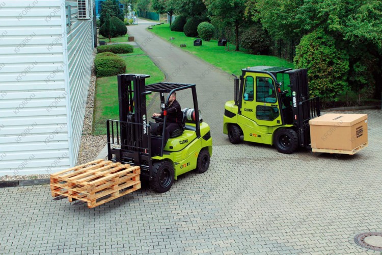 Дизельный погрузчик Clark GTS20D 2 т