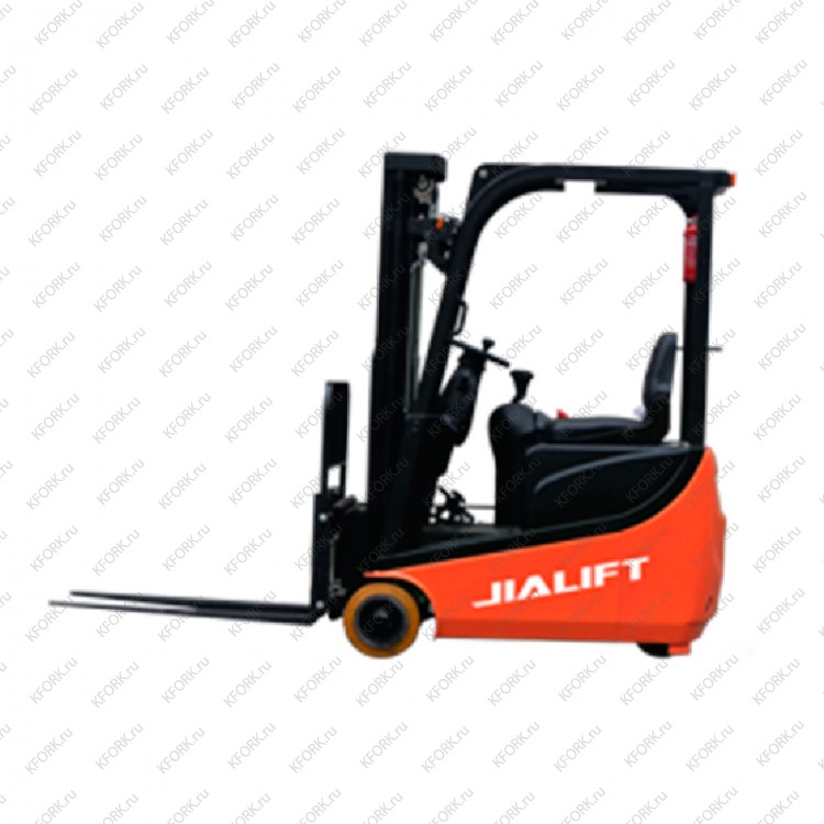 Электрический автопогрузчик Jialift 1,3 т 24/350 В/Ач 3 опоры