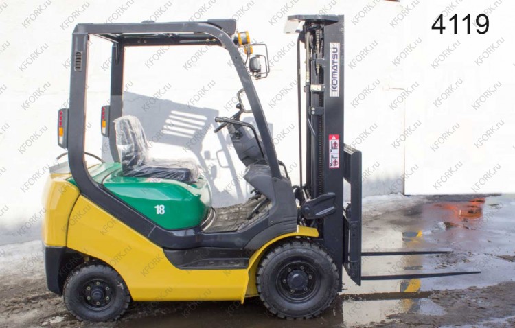 Газ-Бензиновый автопогрузчик Komatsu 4119 Б/У