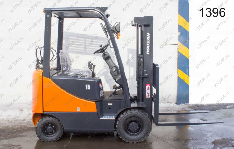 Газ-Бензиновый автопогрузчик Doosan G15S-5 1396 Б/У