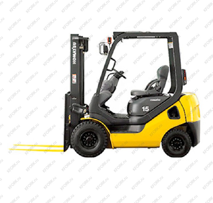 Вилочный автопогрузчик Komatsu FD15T-21, дизель