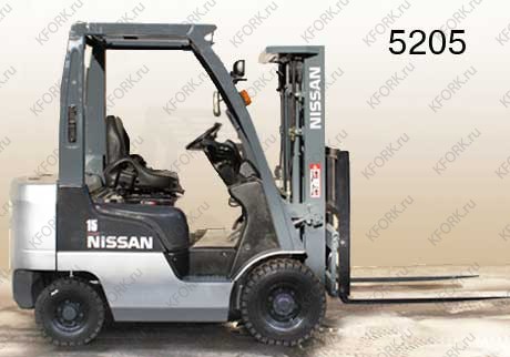 Дизельный автопогрузчик Nissan 5205 Б/У